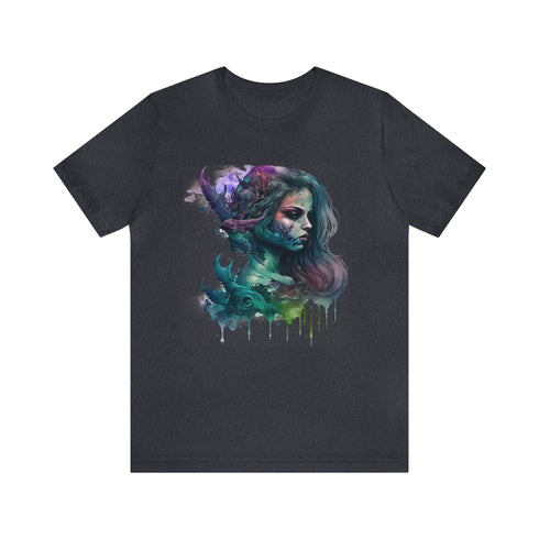 Beauty of the Deep - Short Sleeve Tee Heather Navy